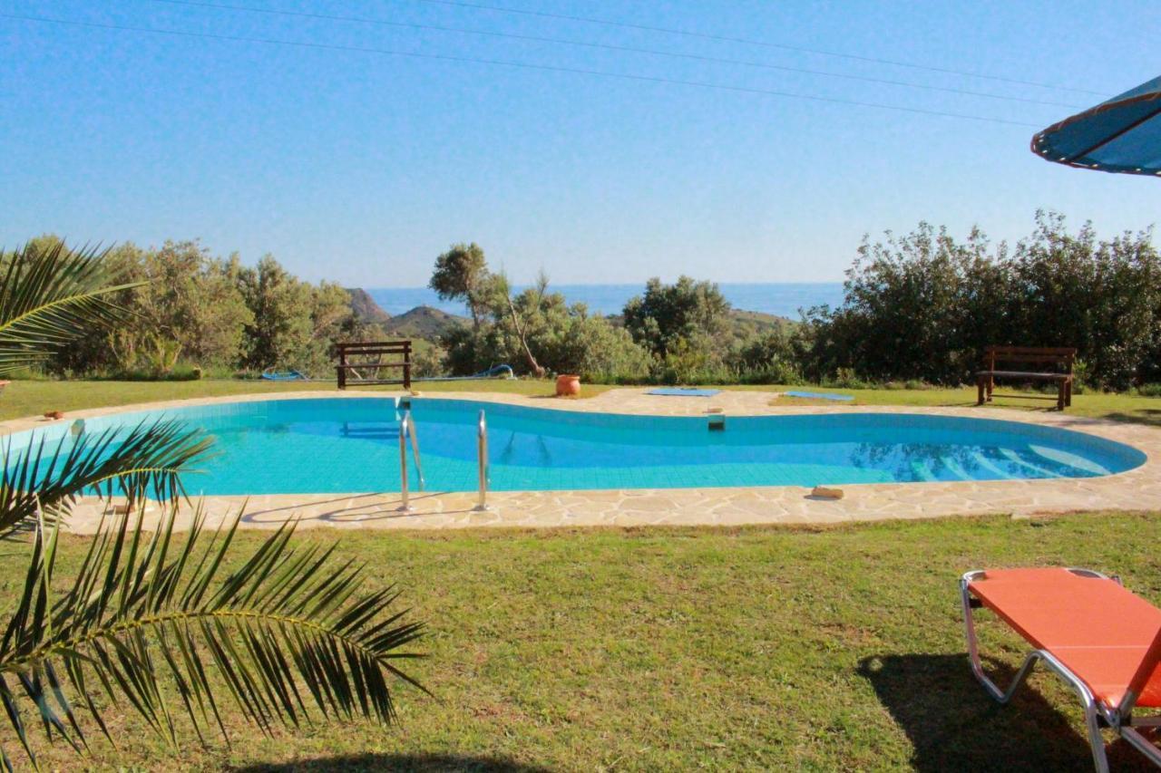 Villa Petra-Mare 8 Akoumia Esterno foto