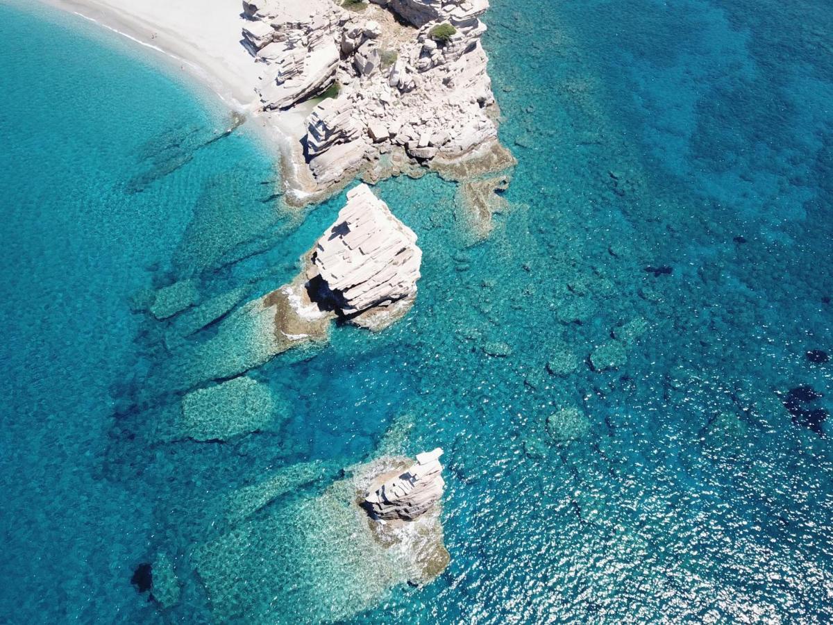 Villa Petra-Mare 8 Akoumia Esterno foto